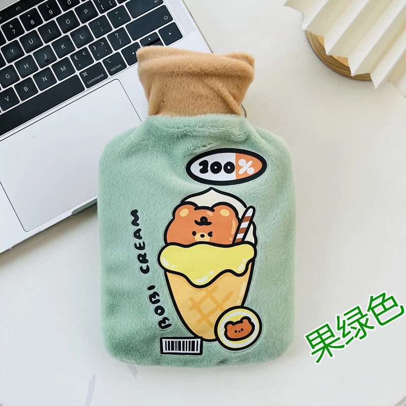 Korean Style Large Plush Rabbit Hot Water Bag PVC Injection Warm Hand Compress Hot Sale|Home & Living/Heating Pads & Compresses