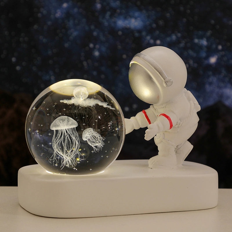 Astronaut Starry Night Light for Office Desk Luminous Decorative Lamp Unique Birthday New Year Gift|Home Decor Lighting