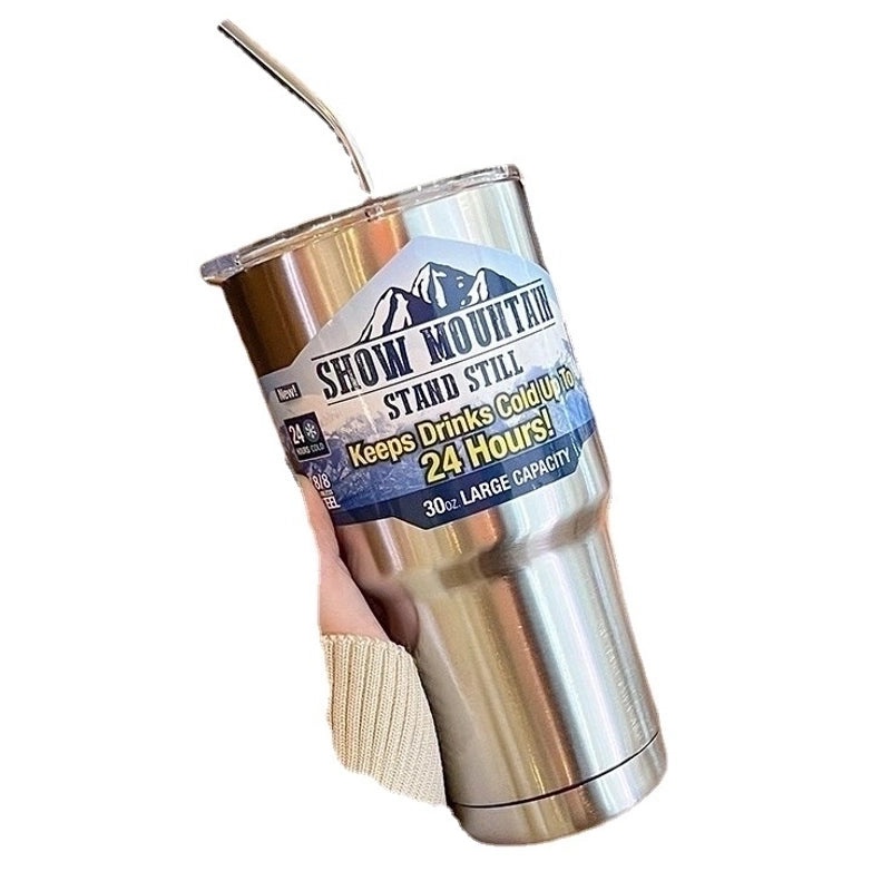 Insulated Stainless Steel Thermos Mug in Solid Colors for Everyday Use|Drinkware & Thermoses