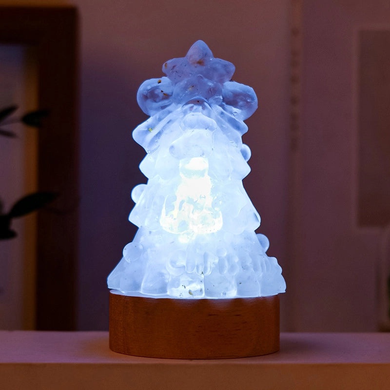 Christmas Resin Crystal Tree Decoration Modern Classic Style for Home and Table|Home Decor