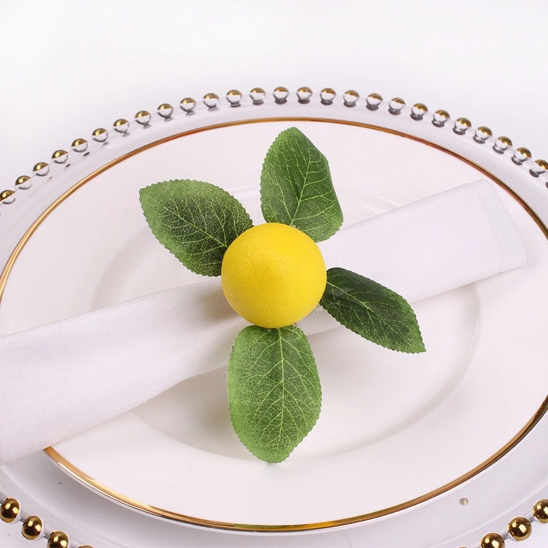 Adorable Fruit Patterned PE Napkin Ring Single Piece|Tableware & Dining Accessories