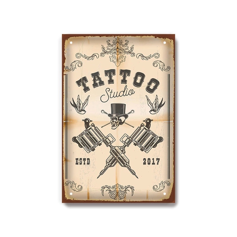 10 Retro Letter Flame Cattle Iron Wall Art Ornaments Set|Home Decor Wall Art