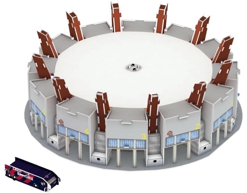 Kids 3D Football Field DIY Puzzle Toy Assembled Set | Educational Toys & Games