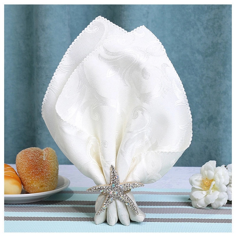 Starfish Alloy Napkin Ring for Casual Dining 1 Piece|Tableware & Napkin Rings
