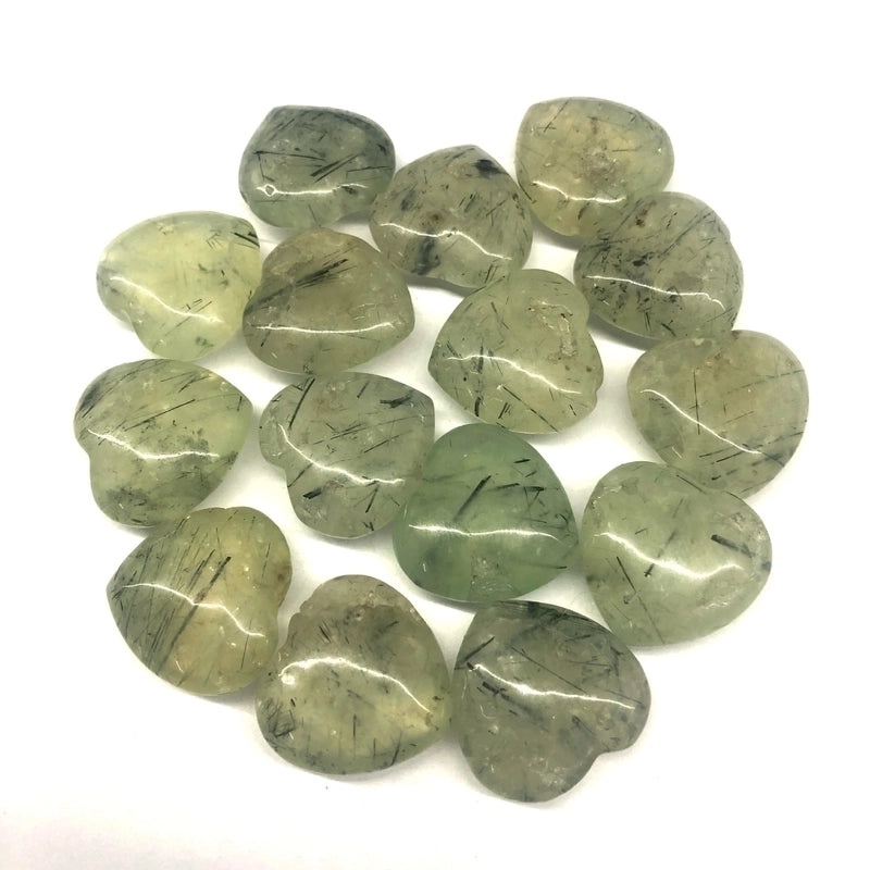 Pink Heart-Shaped Crystal Gemstone 2cm Handmade Decorative Ornament|Home Decor