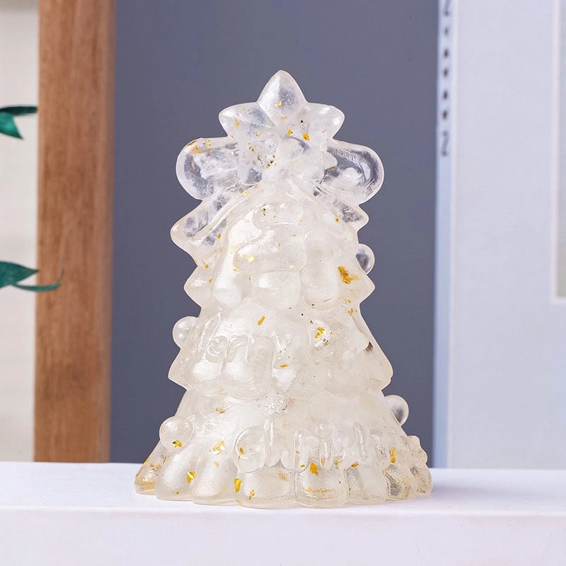 Christmas Resin Crystal Tree Decoration Modern Classic Style for Home and Table|Home Decor