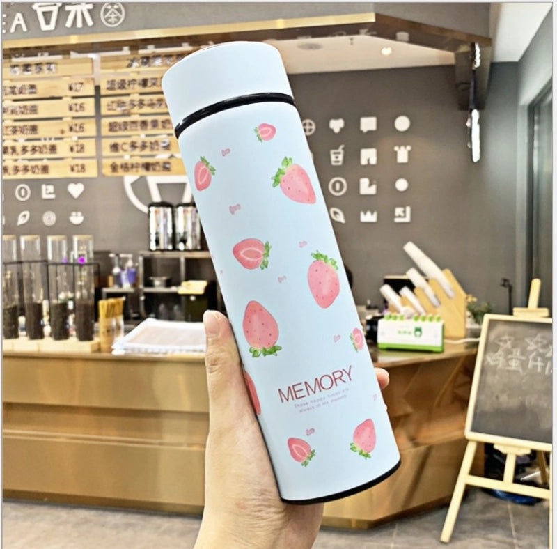 Adorable Strawberry Stainless Steel Thermos Cup 304 Grade 1 Piece | Drinkware & Thermoses