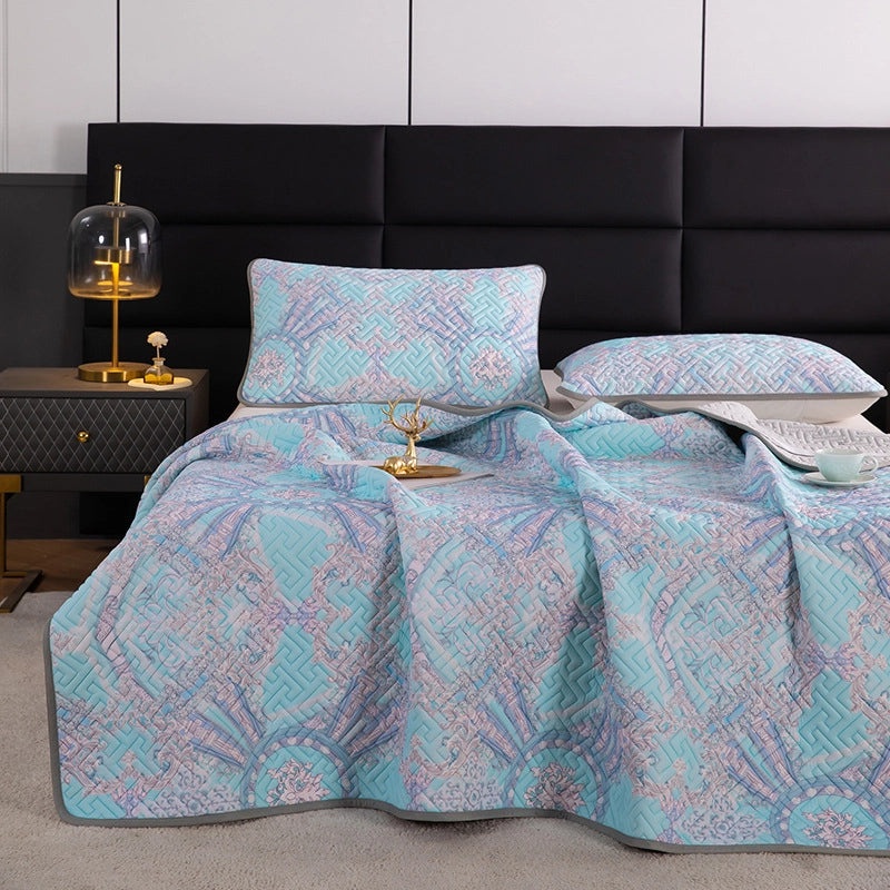 Thailand Royal Bio-based Latex Silk Mat 3-piece Set Soft High-end Mat for Micro-business | Home & Living Accessories