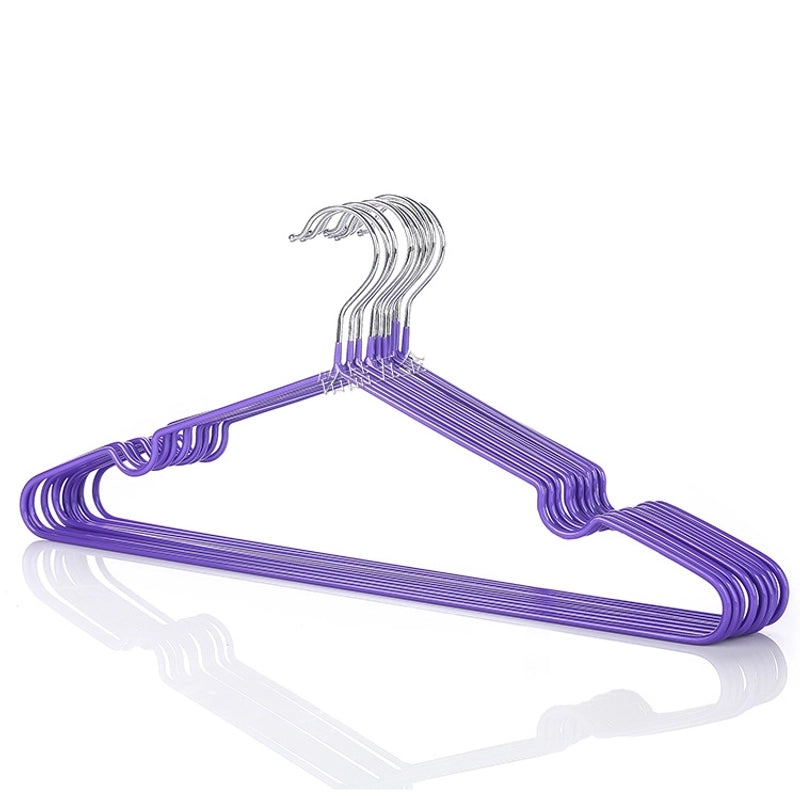 Ming Zhe Non-slip Plastic Clothes Hanger Household Durable Adult Drying Hanger with Nano Groove|Home & Kitchen