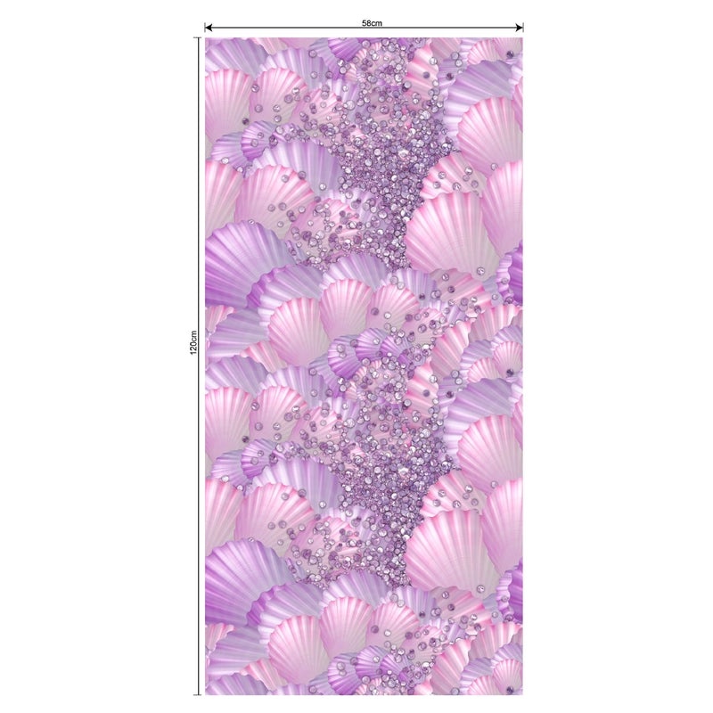 European Frosted Glass Window Film 58x120cm Electrostatic Privacy Sticker for Bathroom Toilet Renovation|Home Decor Accessories