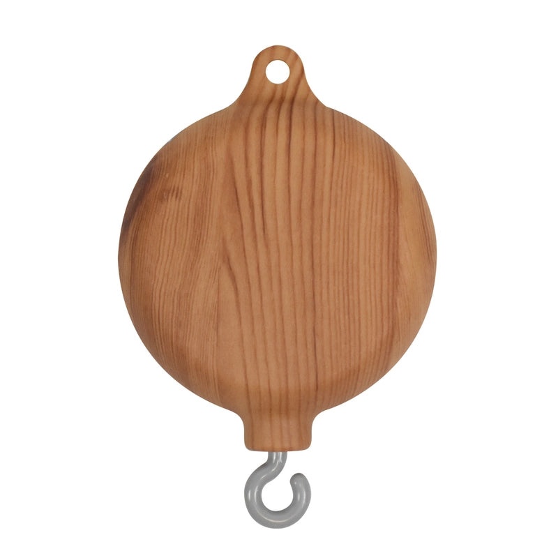 Hleeduo 35 Electric Wood Grain Baby Bed Bell Music Box | Baby Toys & Music Boxes