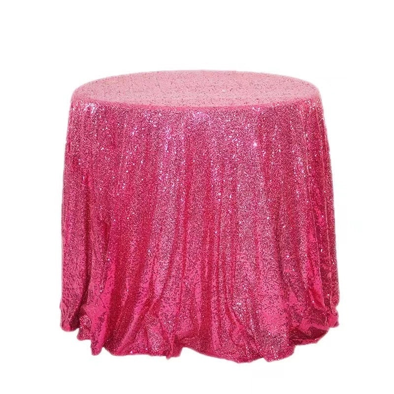 Sequined Polyester Tablecloths Solid Color Stylish Design|Home Decor & Table Linens
