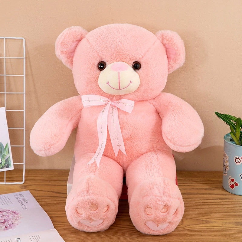 Valentine's Day Plush Bear Stuffed Toy with Soft PP Cotton Filling|Plush Toys & Stuffed Animals