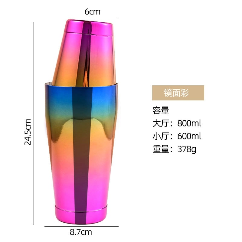 Stainless Steel Boston Shaker Cocktail Mixer TIN Cup Bartender Tools|Barware & Cocktail Accessories