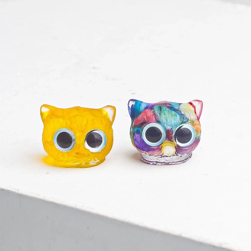 Minimalist Cat Crystal Ornament Natural Stone Decorative Figurine|Home Decor