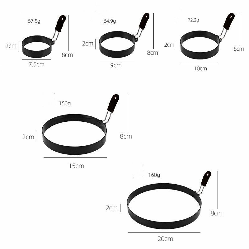 Minimalist Solid Color Stainless Steel 430 Silica Gel Kitchen Mold 1 Piece|Kitchen Tools & Gadgets