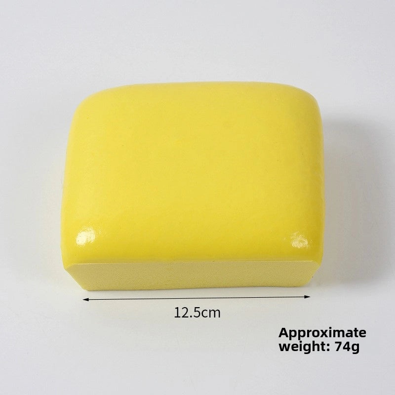 PU Slow Rebound Simulation Sticky Bread Toy Soft Squishy Food Model Stress Relief|Squishy Toys & Stress Relievers