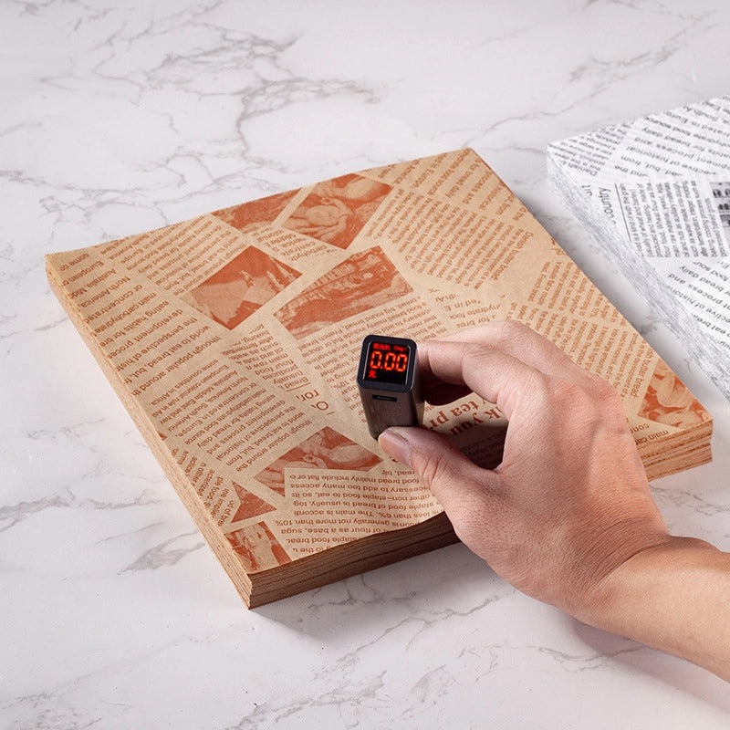 American-style Oil-proof Paper for Fried Chicken Fries Hamburgers, Oil-absorbing Baking and Sandwich Wrapping Paper | Food Packaging Supplies
