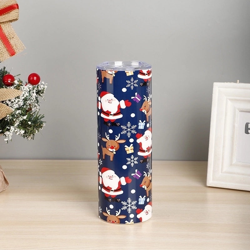 Christmas Vacation Cartoon Stainless Steel Water Bottle 1 Piece | Drinkware & Water Bottles