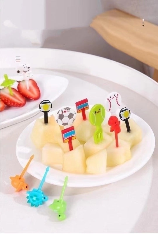 Adorable Cartoon Fruit Picks Set of 1|Kitchen & Dining Accessories