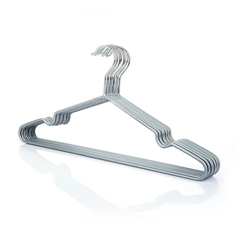 Ming Zhe Non-slip Plastic Clothes Hanger Household Durable Adult Drying Hanger with Nano Groove|Home & Kitchen
