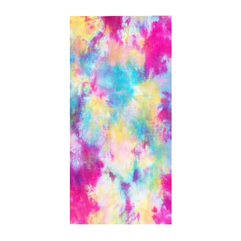 Microfiber Square Beach Towel with Tie-Dye 3D Digital Print | Beach Towels & Outdoor Accessories