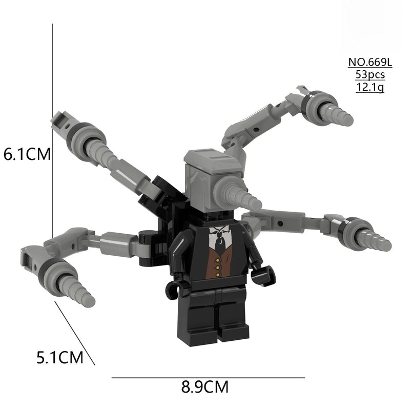 Skibidi Toilet Titan Monitor Speaker Toy TV Man Doll|Toys & Collectibles