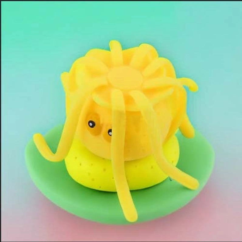 Kids Octopus Water Absorbent Bath Toy for Pool and Beach Play | Baby Bath Toys