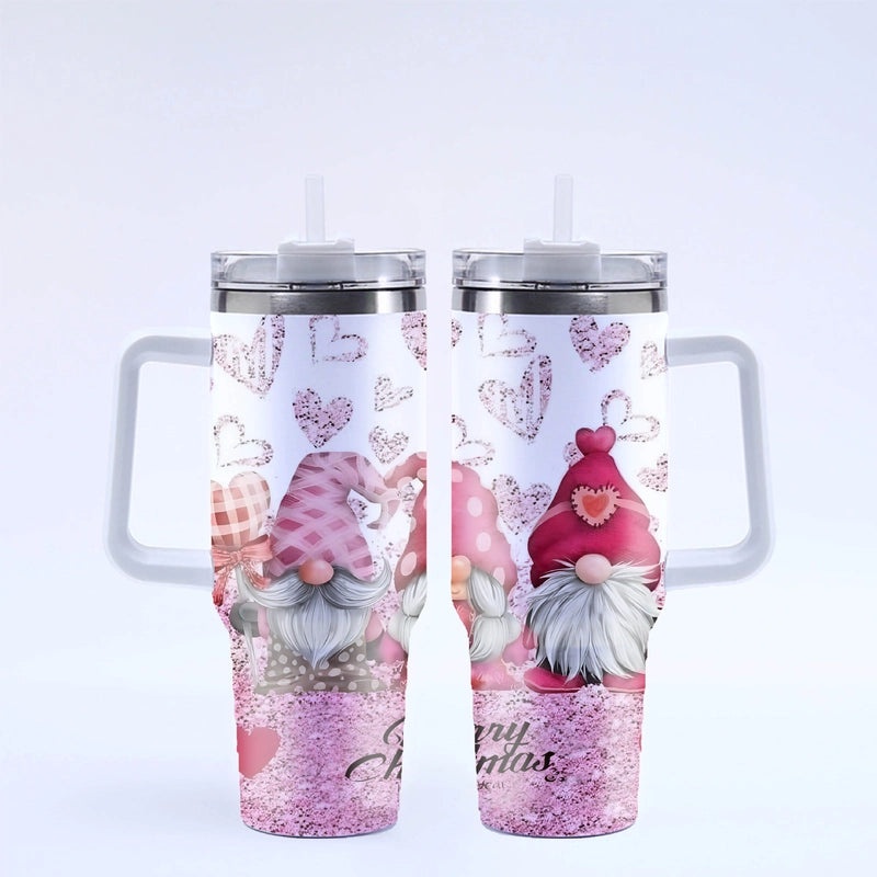 Christmas Tree Santa Claus Stainless Steel Thermos Cup 304 Durable Xmas Gift | Drinkware & Thermoses