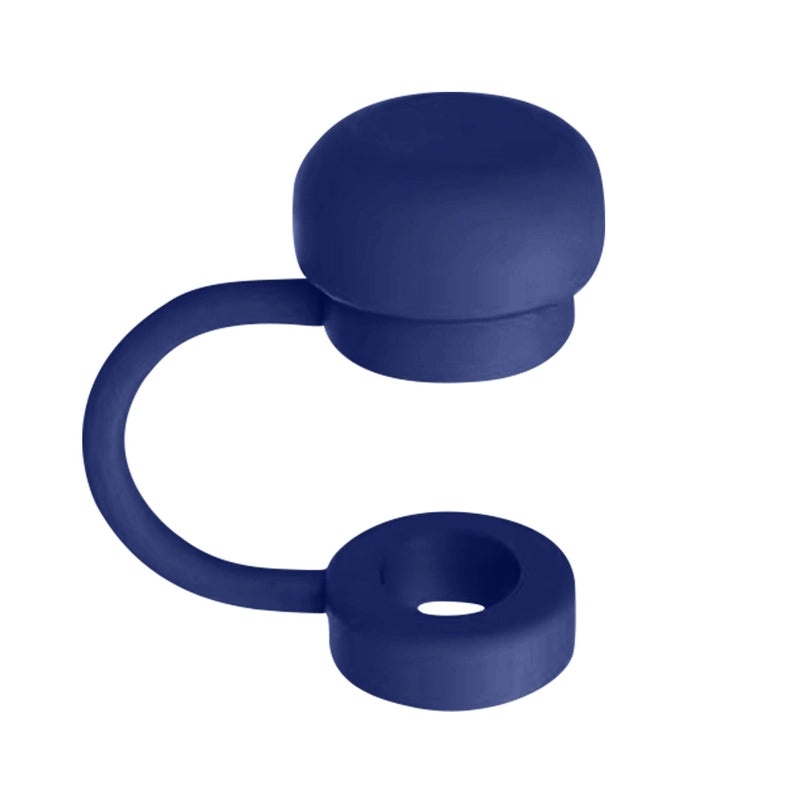 Elegant Floral Silicone Straw Cap for Cups | Drinkware Accessories