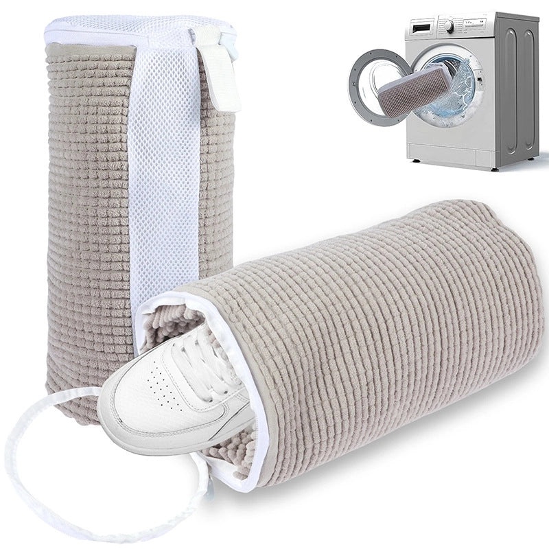 Soft Chenille Velvet Laundry Pouch for Everyday Use|Laundry Bags & Organizers