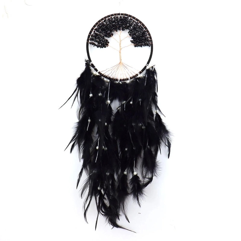 Dreamcatcher Tree Feather Metal Pendant Charm|Jewelry & Accessories