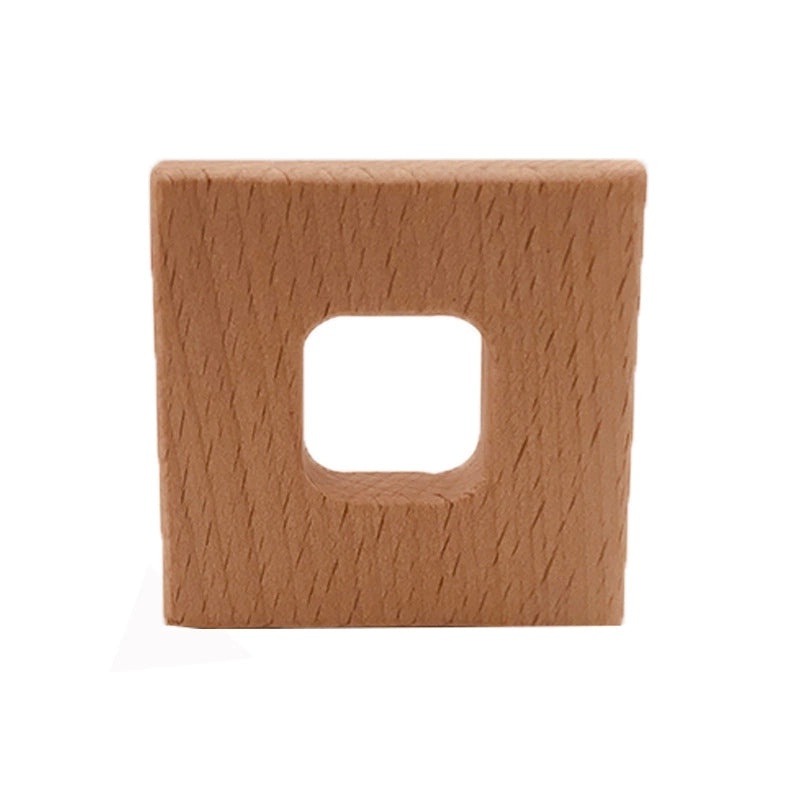 Natural Beech Wood Baby Teether Toys|Baby Teethers & Soothing Toys