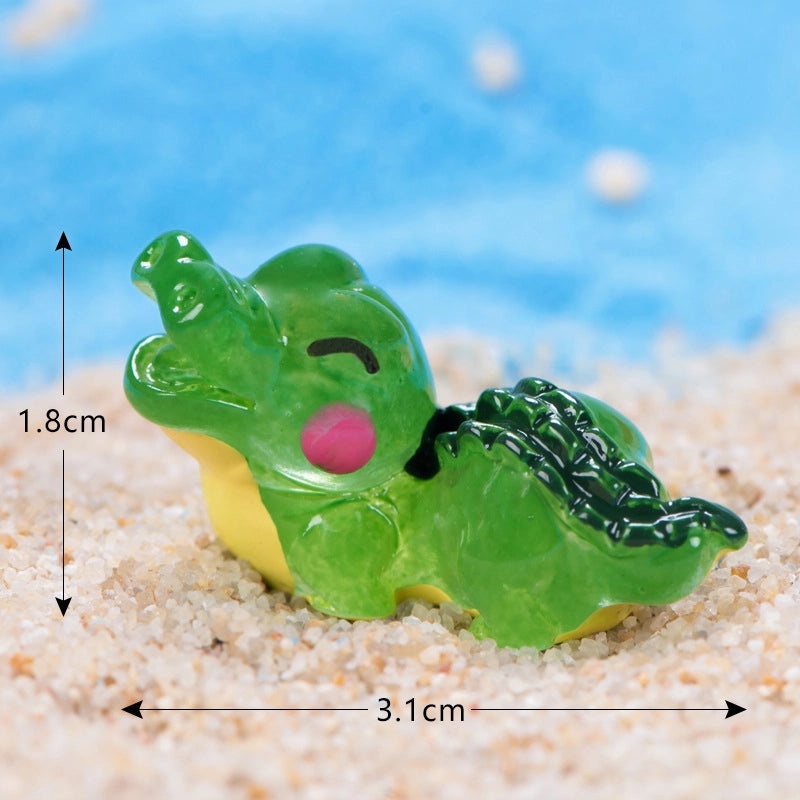Cute Cartoon Animal Resin Figurines|Home Decor & Collectibles