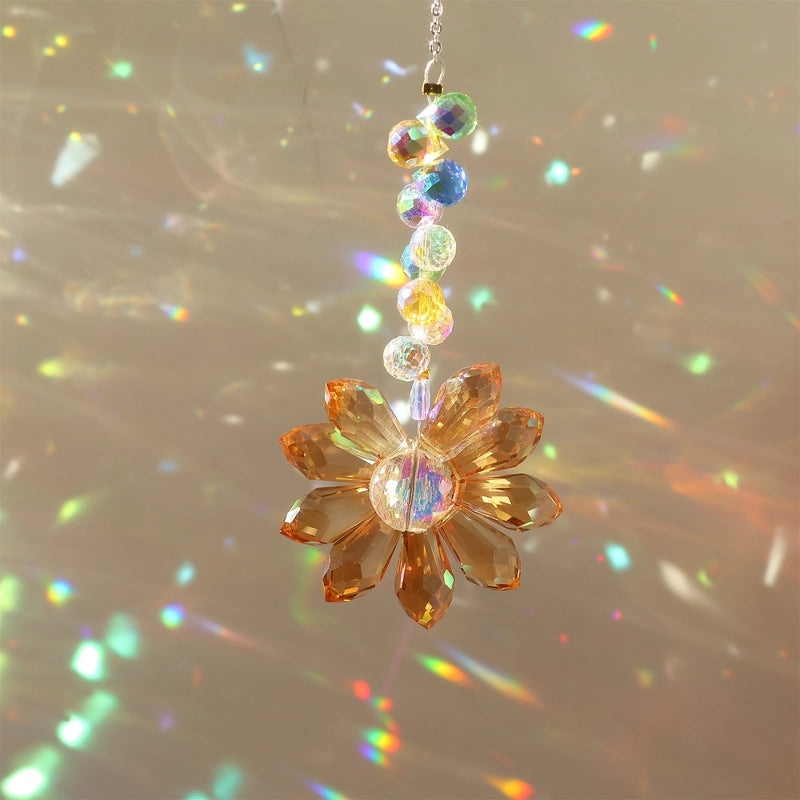 Elegant Floral Crystal Pendant for Casual Wear | Jewelry & Accessories