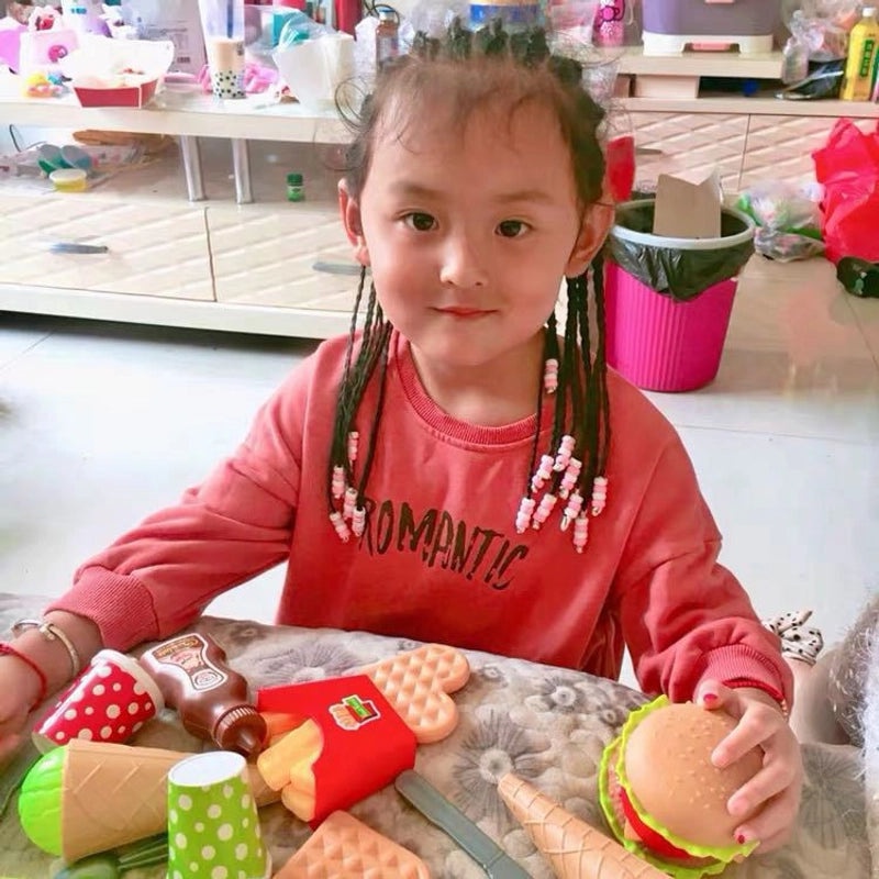 50 Pieces Pretend Play Food Set for Kids | Children's Toy Food & Kitchen Play Sets