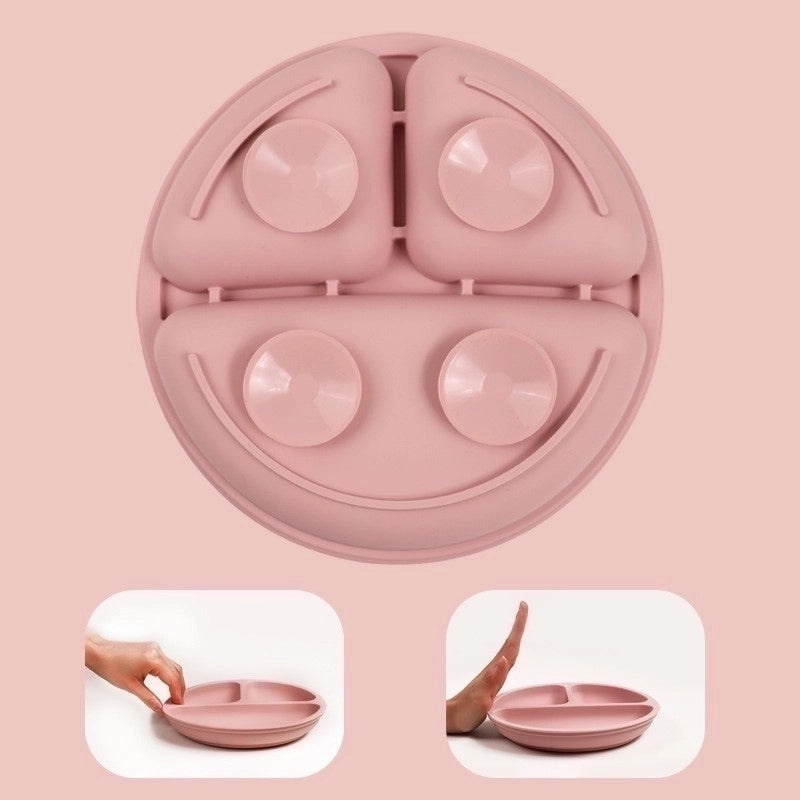 Casual Vacation Solid Color Silicone Plate Single Piece | Kitchen & Dining Accessories