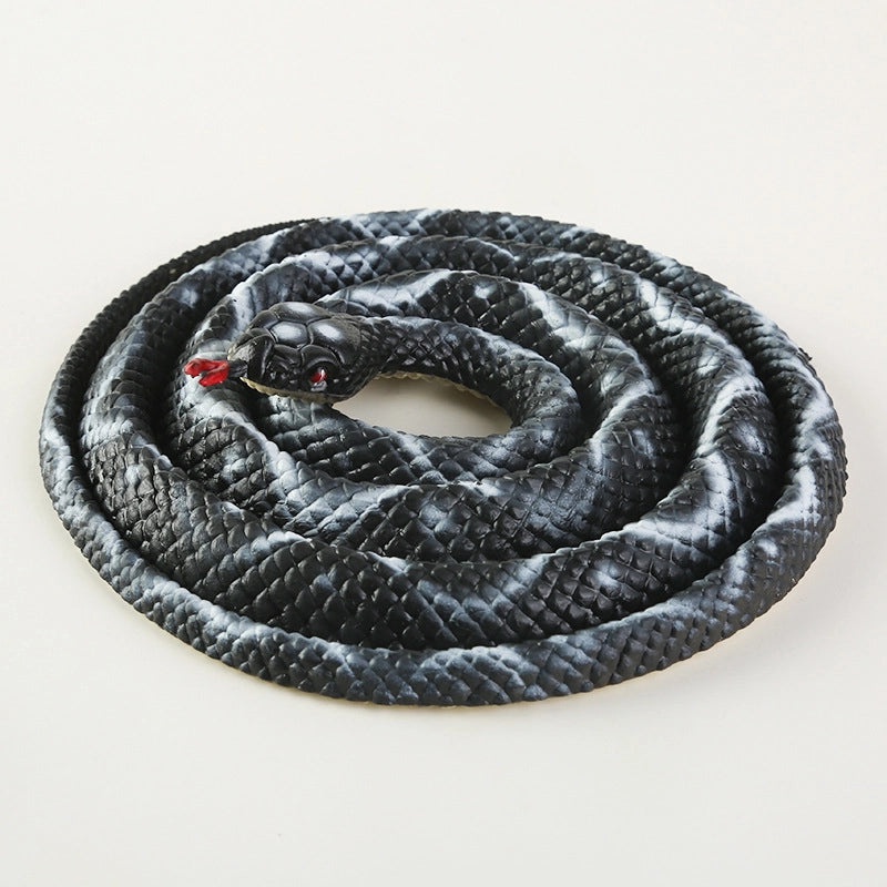 Simulation Snake Soft Rubber Toy for Pranks and Stress Relief | Funny Decompression Toys