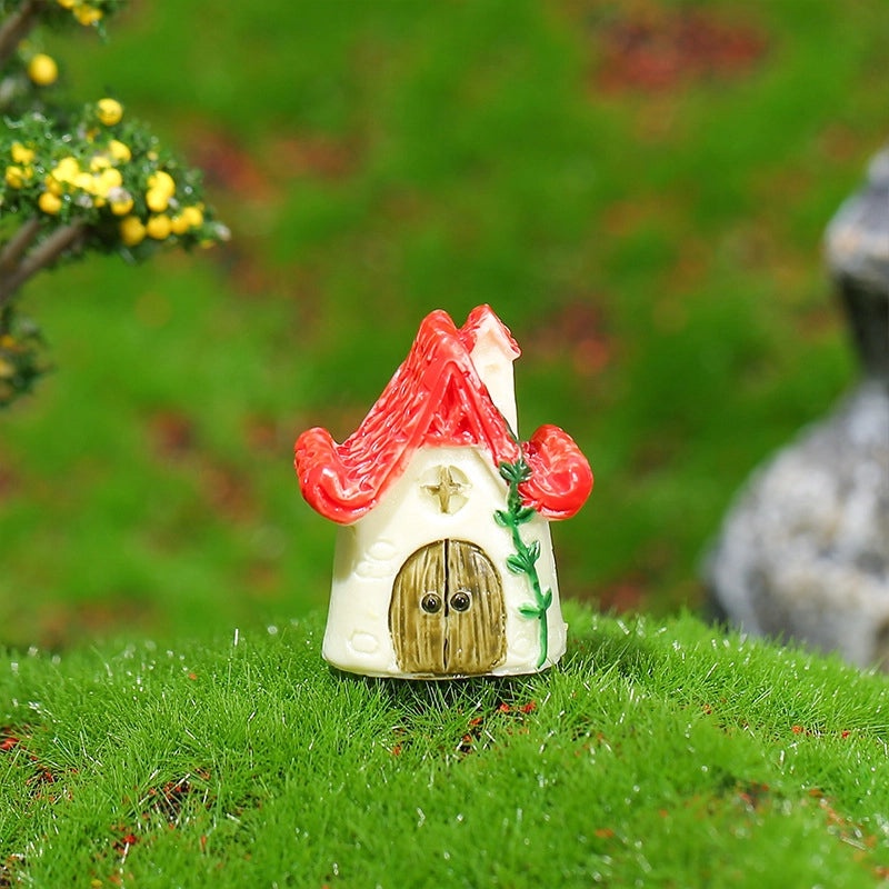 Charming Miniature Castle Resin Figurines|Home Decor Ornaments