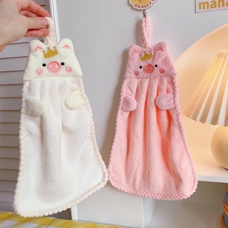 Adorable Penguin Crown Design Soft Coral Fleece Material|Winter Accessories