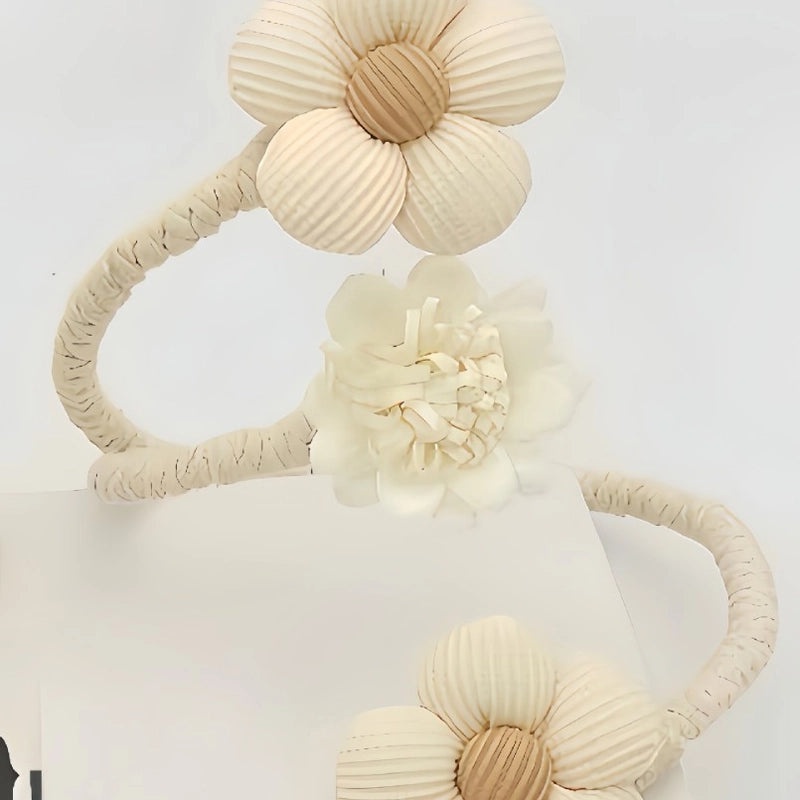 Modern Simple Hemp Rope Curtain Tiebacks with Magnetic Buckle | Home Decor Accessories