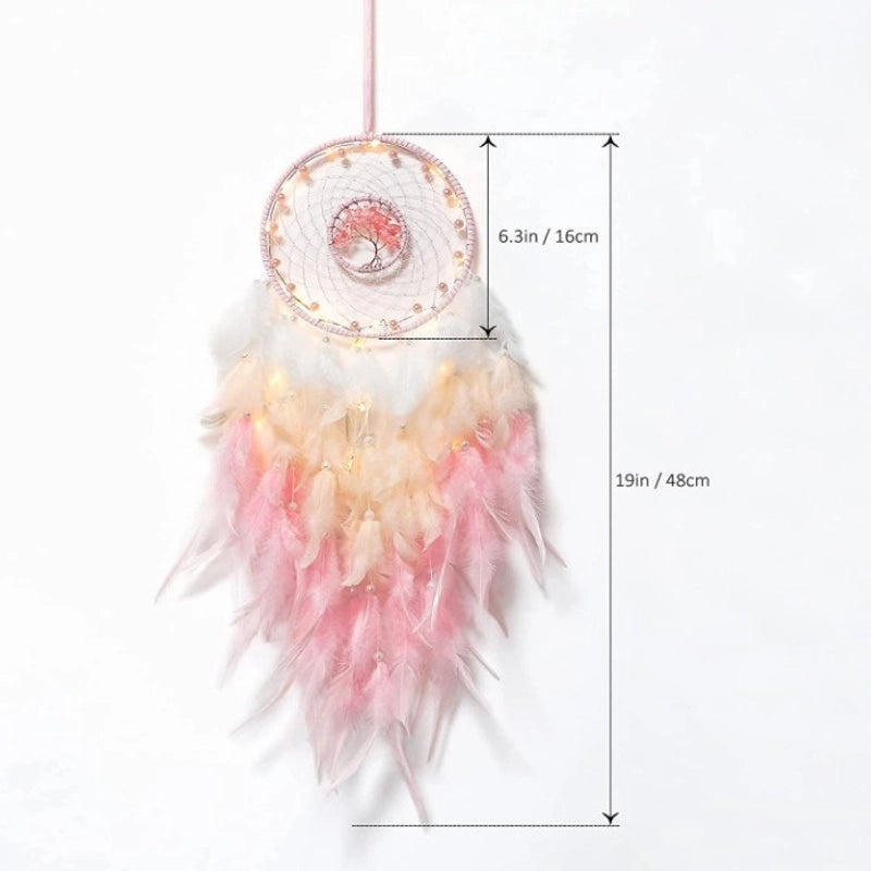 Minimalist Geometric Feather Dreamcatcher Wall Art Rope Design|Home Decor & Wall Art