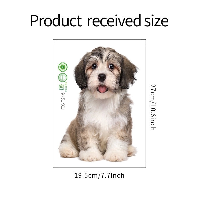 Adorable Rabbit Pet PVC Wall Decal for Dog and Cat Lovers | Home Decor