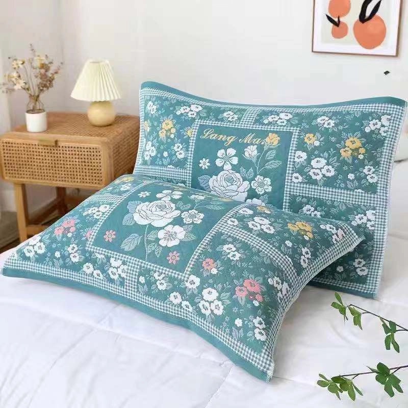 Thickened Gauze Cotton Pillow Towel Breathable Comfortable Dirt-resistant Headband for Adults and Students|Home Textile