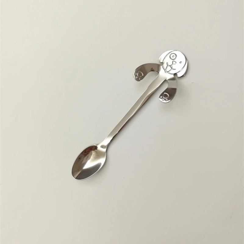 Solid Color Stainless Steel Spoon, Single Piece for Daily Use|Kitchenware & Dining Accessories