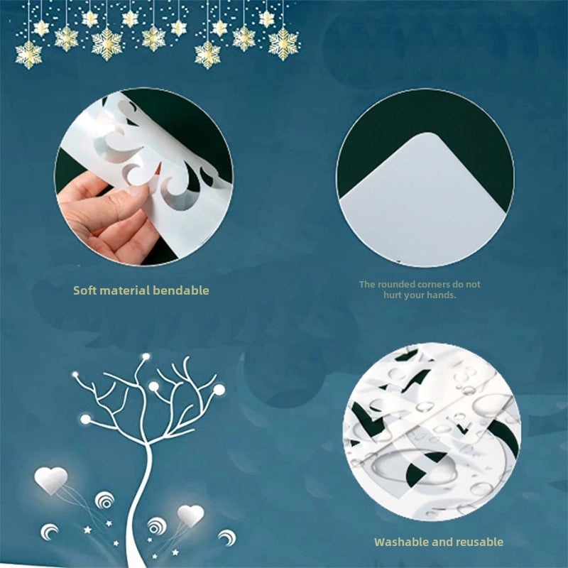 Plant and Animal Painting Template DIY Flower Graffiti Hollow PET Board for Leak Word Art | Art Supplies