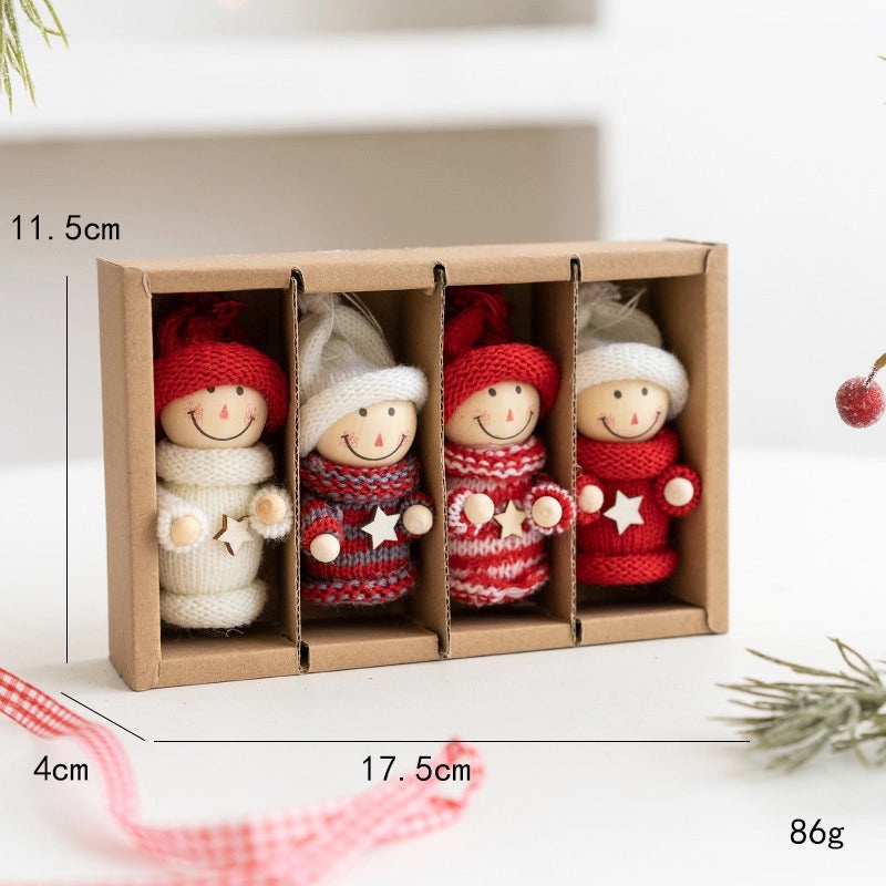 Christmas Cute Human Doll Hanging Ornaments for Holiday Party Decorations | Christmas Ornaments