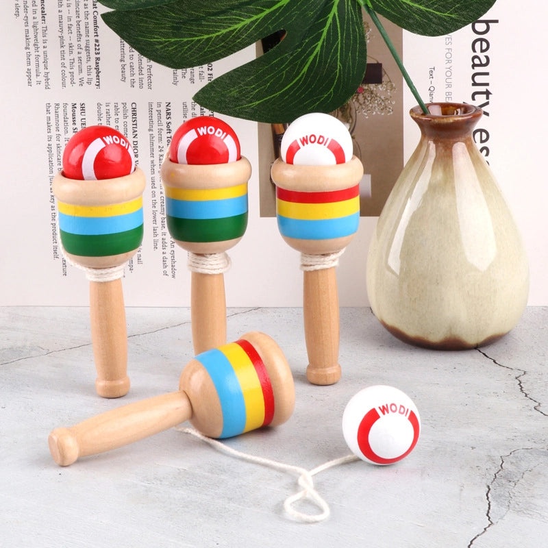 Colorful Wooden Ball Game Toy for Kids | Educational Wooden Toys