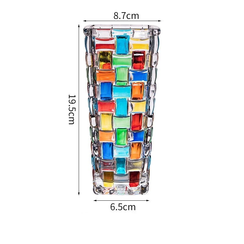 Elegant Multicolor Glass Pendant Necklace | Jewelry Accessories