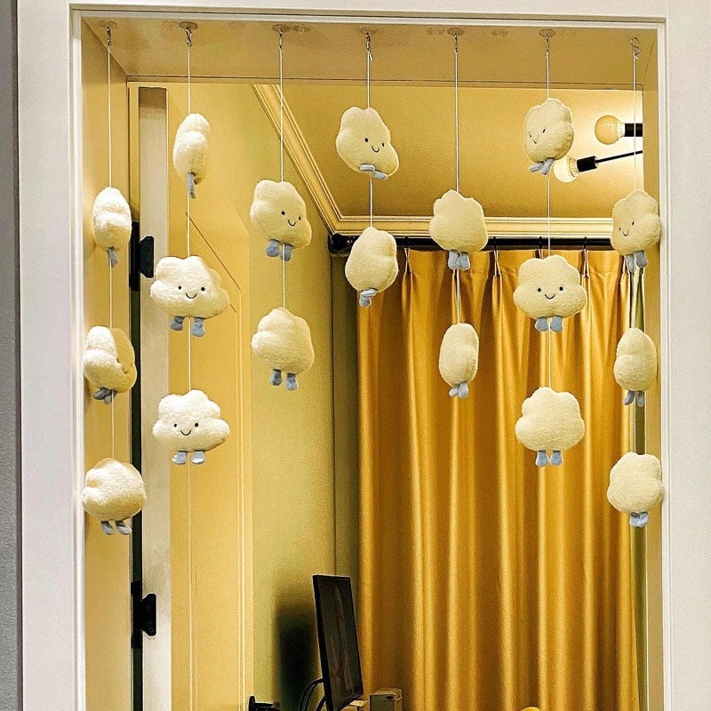 Relaxed Holiday Clouds Polyester Hanging Wall Decor | Home Decor